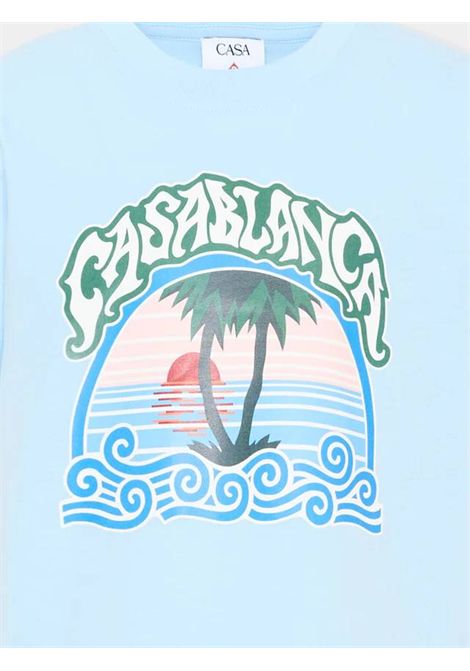 T-shirt con logo CASABLANCA KIDS | JTS03802
